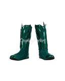 Aquaman Cosplay Shoes DC Superhero Arthur Curry Halloween Boots for Adults