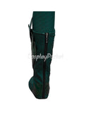 Aquaman Cosplay Shoes DC Superhero Arthur Curry Halloween Boots for Adults