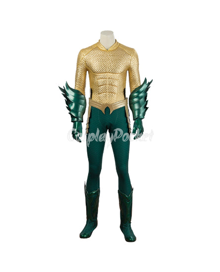 Aquaman Cosplay Shoes DC Superhero Arthur Curry Halloween Boots for Adults