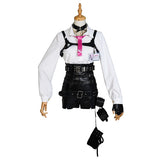 Nikke Goddess of Victory Yuni Cosplay Combat Outfit White Shirt for Girls