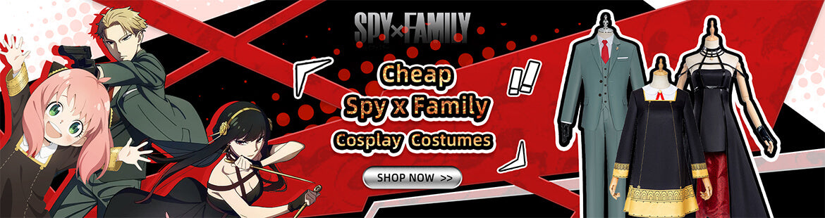 Spy Family cosplay costumes banner