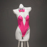 NIKKE Goddess of Victory Viper Cosplay Sexy Bunny Girl Jumpsuit Bikini PINK