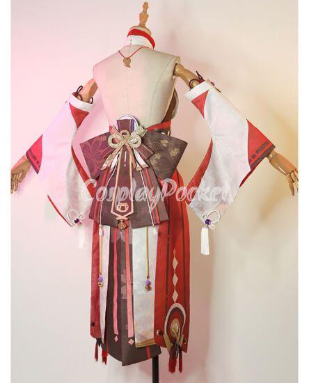 Yae Miko cosplay dress for girls