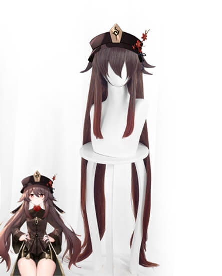 Genshin Impact Hutao cosplay wigs
