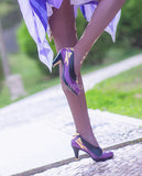 Genshin Impact Keqing cosplay shoes
