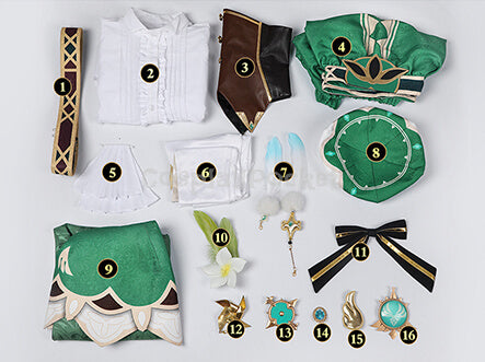 Genshin Impact Venti cosplay outfits