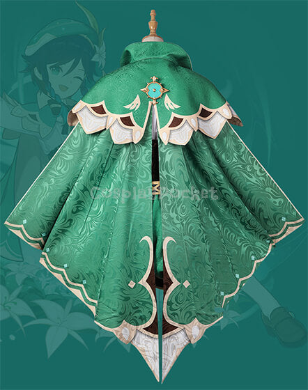 Genshin Impact Venti cosplay costume