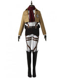 Attack on Titan Mikasa Ackerman Cosplay Costume Training Corps Anime Girls Cosplay Uniform