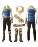 Cheap Avengers 3: Infinity War Super Villain Thanos Cosplay Outfit with Infinity Gauntlet