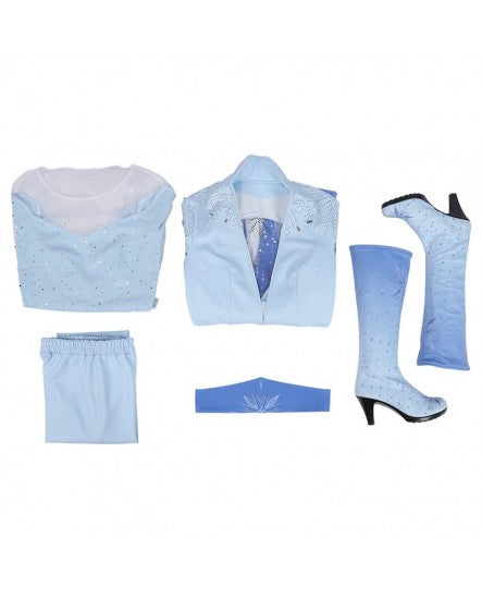 Elsa cosplay dress