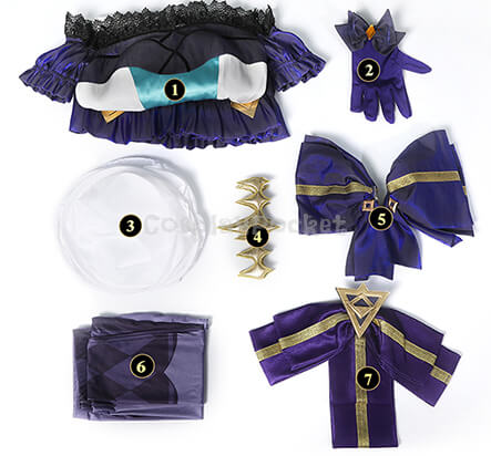 League of Legends LOL gwen cosplay outfits