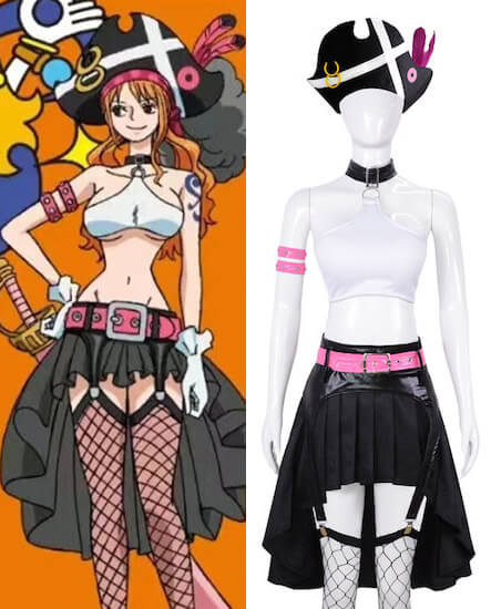One Piece Film: Red Nami cosplay dress