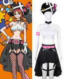 New One Piece Film: Red Nami Cosplay Cool Girls' Dress with Accessories