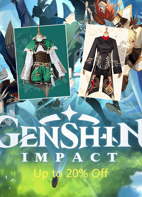 Genshin Impact cosplay costumes sale